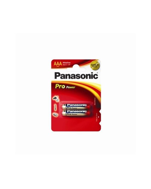 Panasonic  Батарейка щелочная  Pro Power AAA/2B