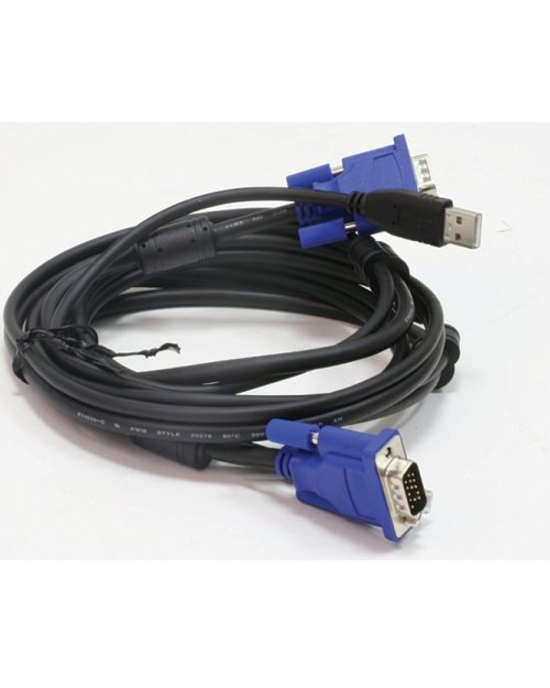 D-Link   DKVM-CU Комплект кабелей для KVM переключ (1,8 м)