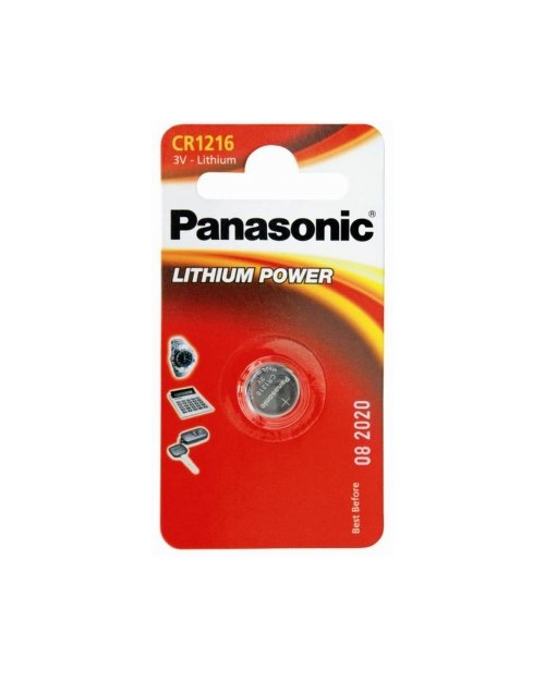 Батарейка дисковая литиевая PANASONIC CR-1216/1B