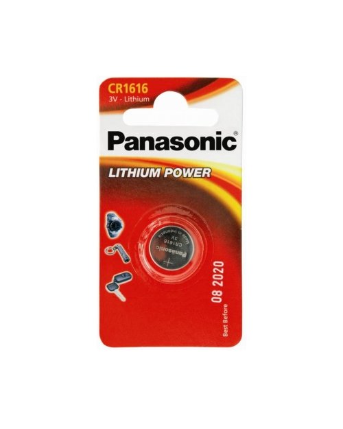 Батарейка дисковая литиевая PANASONIC CR-1616/1B - фото 1