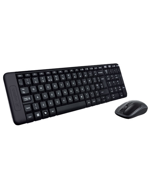 Logitech  Беспроводной комплект мышь + клавиатура  MK220 (920-003169)