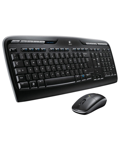 Logitech  Беспроводной комплект мышь + клавиатура  MK330 (920-003995)
