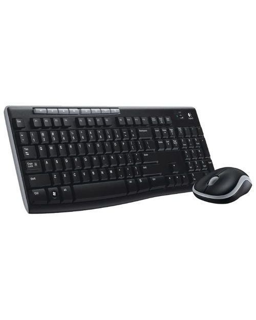 Logitech  Беспроводной комплект мышь + клавиатура  MK270 (920-004518)