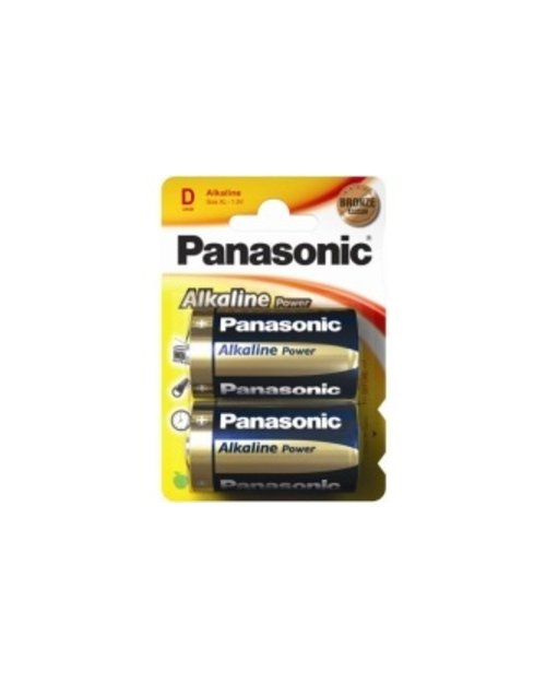 Panasonic  Батарейка щелочная  Alkaline Power D/2B