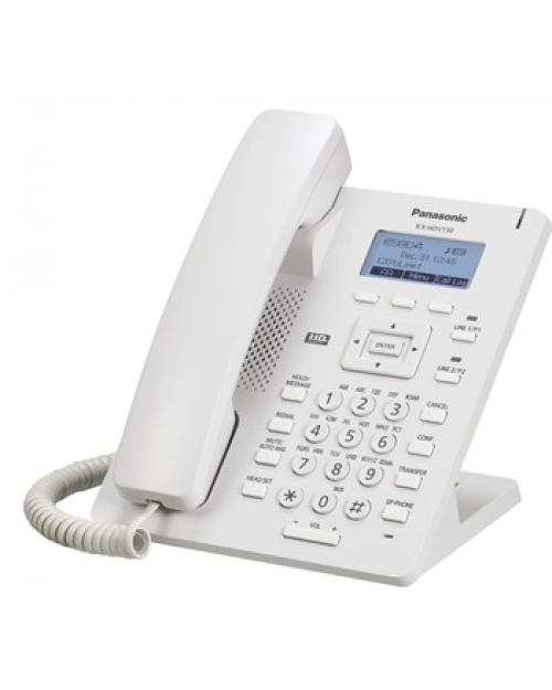 Panasonic   KX-HDV130RU Проводной SIP-телефон 2.3-дюйм, 2 линии, 2 порта, PoE, память 500 номеров