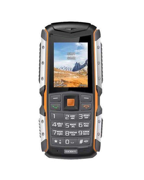 Мобильный телефон teXet TM-513R (черно-оранжевый)