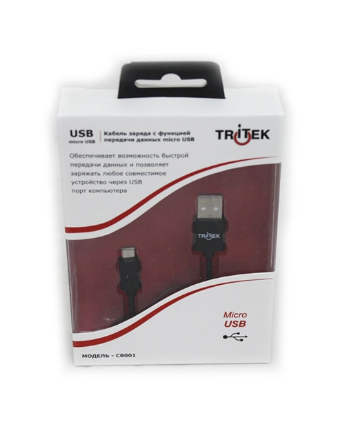 TRITEK  Кабель для зарядки micro USB (CB001)