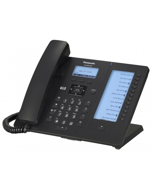 Panasonic   KX-HDV230RUB Проводной SIP-телефон 2.3-дюйм, 6 линий, 2 порта,PoE, память 500 номеров
