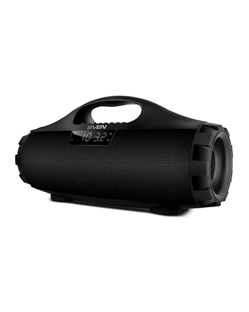 Колонка SVEN PS-460, black (18W, Bluetooth, FM, USB, microSD, LED-display, 1800mA*h) - фото 1
