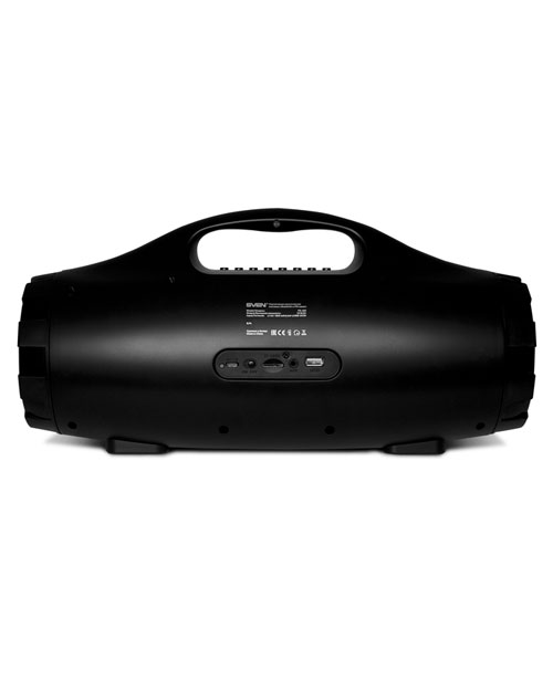 Колонка SVEN PS-460, black (18W, Bluetooth, FM, USB, microSD, LED-display, 1800mA*h) - фото 3