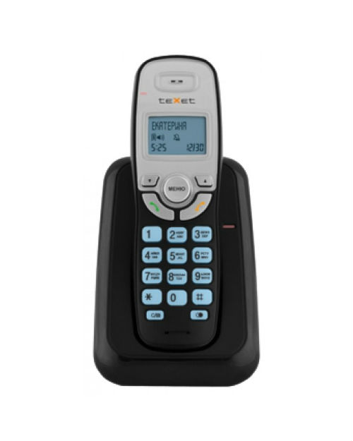 Бесшнуровой телефонный аппарат teXet TX-D6905А цвет черный