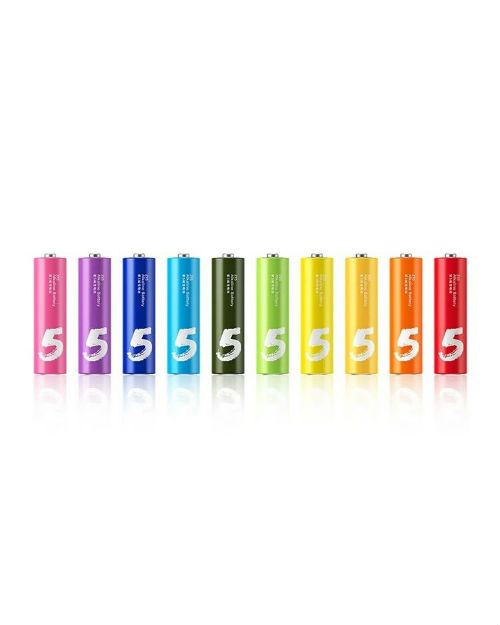 Xiaomi  Батарейки ZMI Rainbow AAA batteries 10 шт
