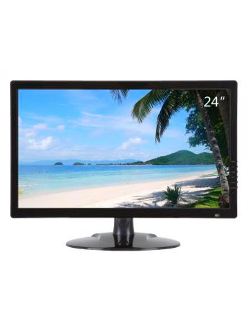 Dahua   DH-LM24-L200 23.8"(16: 9) FHD LCD monitor, LED backlight, 1920x1080, 250cd/m2, 1000: 1 static contrast, 178/178 view angle, 5ms response time, 16.7M/8bit display color,¶VGA/HDMI/BNC/Audio inputs, BNC/Audio outputs, built-in speakers