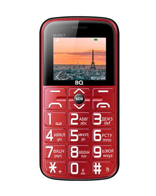 Мобильный телефон BQ-1851 Respect Красный