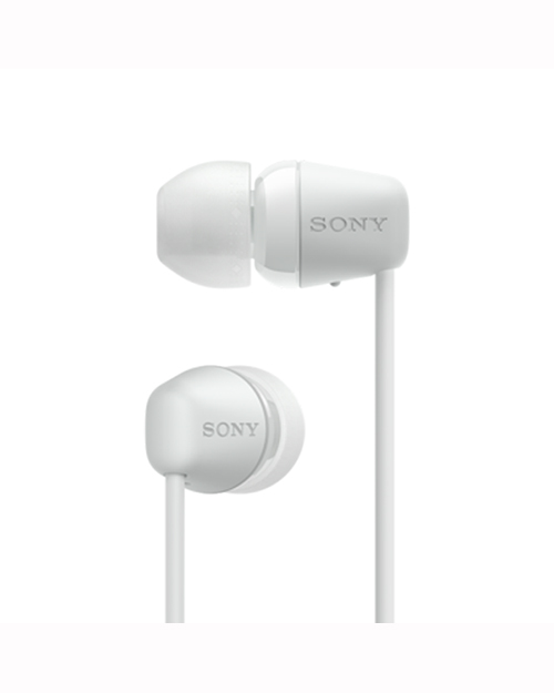Sony  Наушник беспроводные  WIC200W.E белые (099272)