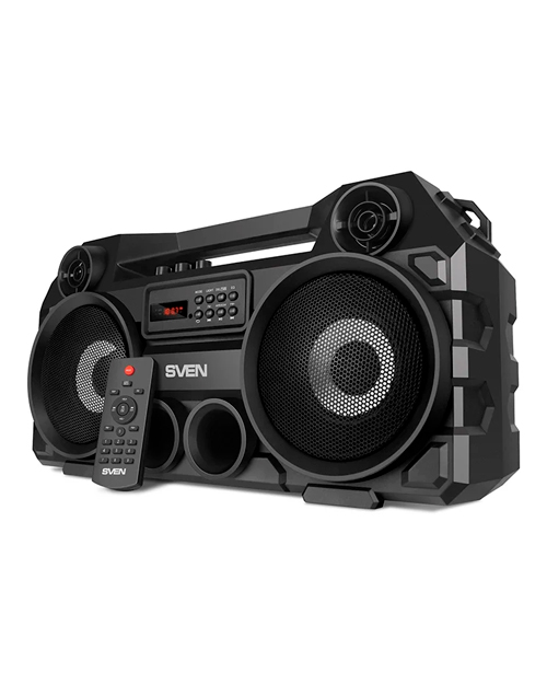 SVEN PS-580, черный, акустическая система 2.0, мощность 2x18 Вт (RMS), TWS, Bluetooth, FM, USB - фото 2