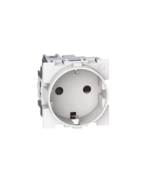 Legrand KW4141 L.NOW -German standard socket with screw terminals white - фото 1