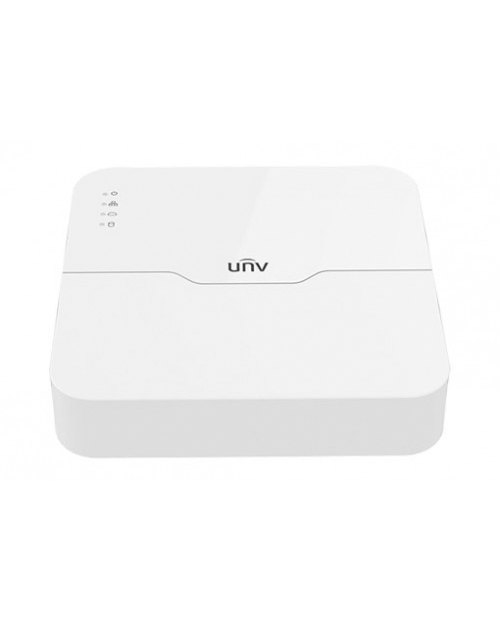 UNV   NVR301-04LS2-P4 Видеорегистратор IP 4-х канальный с 4 POE портами. Видеовыходы HDMI/ VGA, Н.265/
