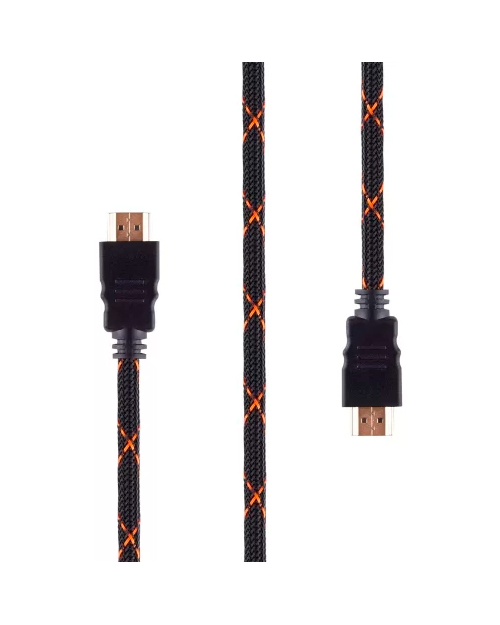 Rombica кабель для видео ZX20B HDMI to HDMI, 2.0b, 2 м., черный