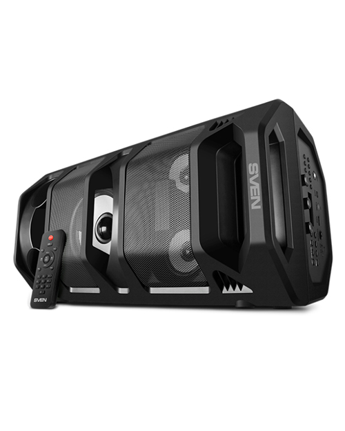 SVEN PS-670, черный, акустическая система (65W, TWS, Bluetooth, FM, USB, microSD, LED-display, RC) - фото 2