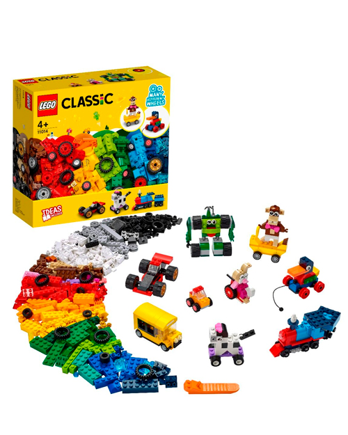 Lego 11014 Классика Кубики и колёса - фото 1