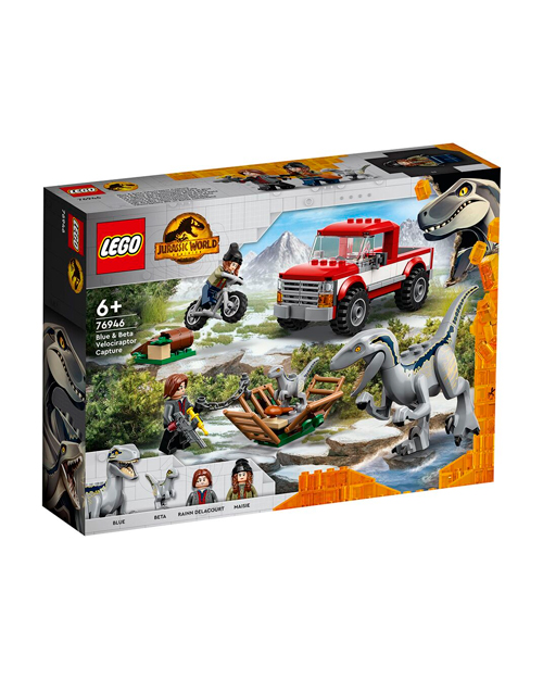 Lego 76946 Jurassic World Блу и поимка бета-велоцираптора - фото 2