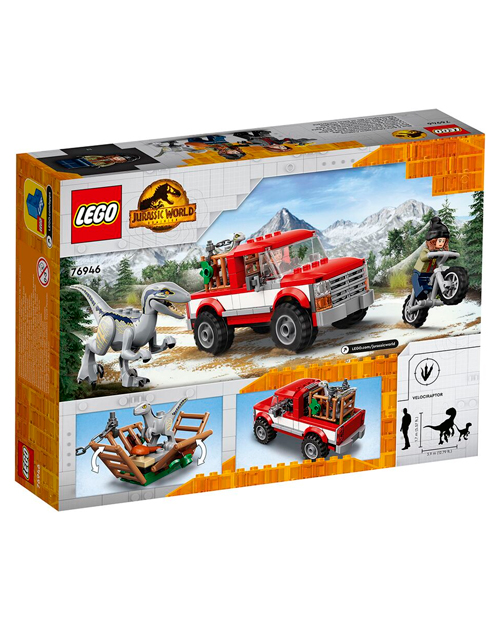 Lego 76946 Jurassic World Блу и поимка бета-велоцираптора - фото 3