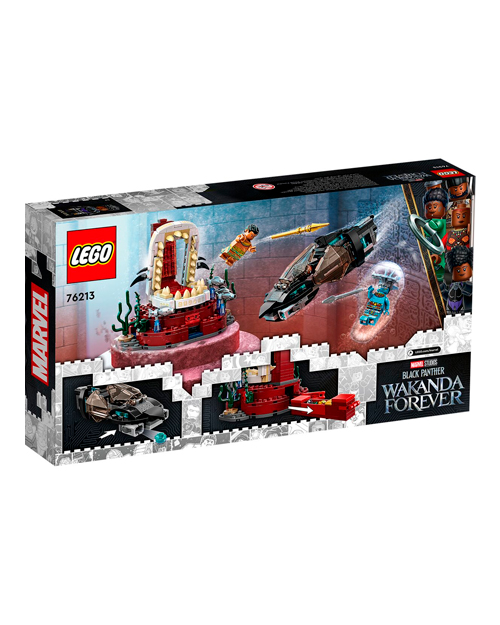 Lego 76213 Супер Герои Тронный зал короля Нэмора - фото 3