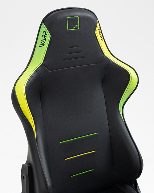 Игровое компьютерное кресло WARP JR Toxic green - фото 4