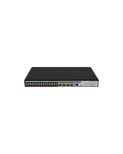 H3C  Коммутатор  S5120V3-28P-LI L3 Ethernet Switch with 24*10/100/1000BASE-T Ports and 4*1000BASE-X SFP Ports,(AC)