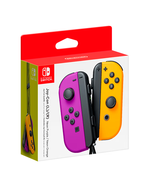 Игровой контроллер Nintendo Joy-con Purple/Orange - фото 2