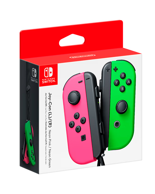 Игровой контроллер Nintendo Joy-con Pink/Green - фото 2