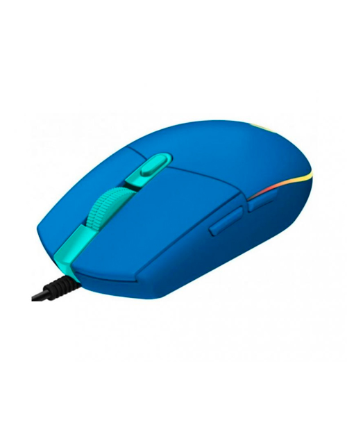 Logitech  Проводная мышь  G102 blue