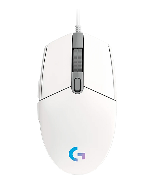 Проводная игровая мышь LOGITECH G102 white - фото 2