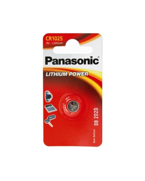 Panasonic  Батарейка дисковая литиевая  CR-1025/1BP