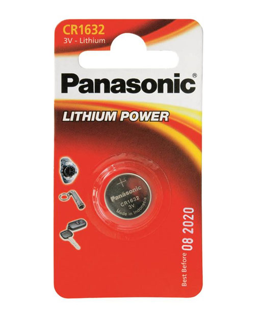 Panasonic  Батарейка дисковая литиевая  CR-1632/1B