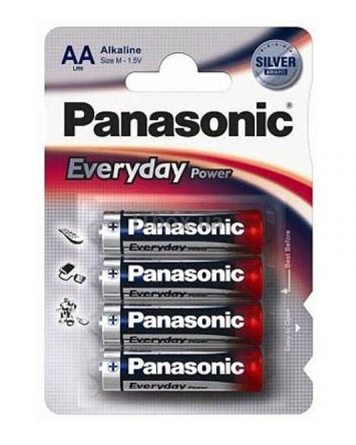 Panasonic  Батарейка щелочная  Every Day Power AA/4B