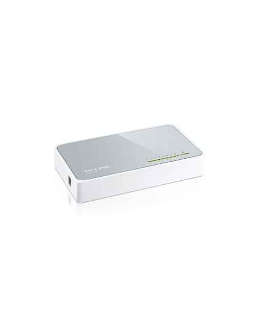 TP-Link TL-SF1008D 8-портовый 10/100 Мбит/с настольный коммутатор - фото 3 TP-Link TL-SF1008D 8-портовый 10/100 Мбит/с настольный коммутатор - фото 3