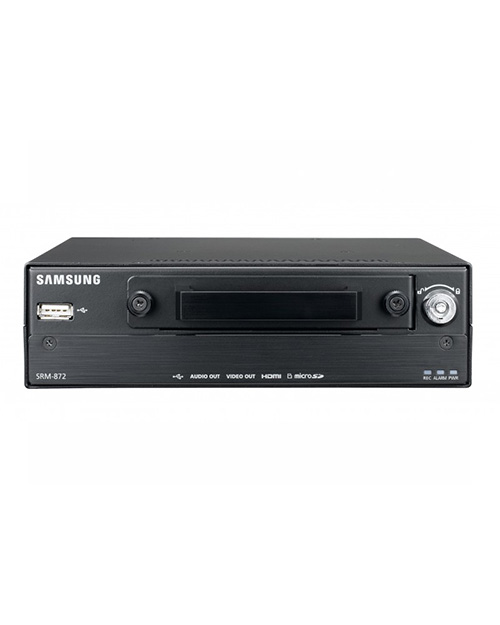 Hanwha Samsung Techwin Samsung SRM-872P 8-канальный сетевой видеорекордер с PoE Hanwha Samsung Techwin Samsung SRM-872P 8-канальный сетевой видеорекордер с PoE