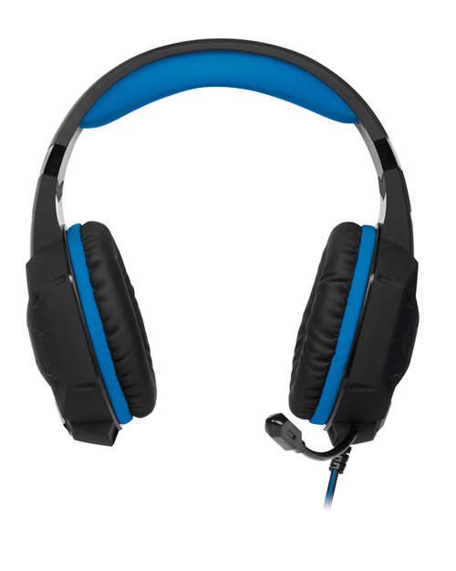 SVEN AP-U980MV Игровые стереонаушники с микрофоном черный-синий (USB, LED, 7.1) - фото 3