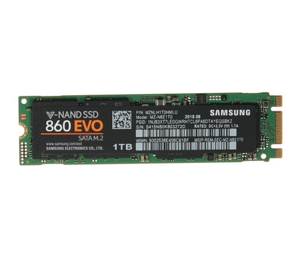 Samsung  Жесткий диск SSD  860 EVO M.2 1 Тб   MZ-N6E1T0BW