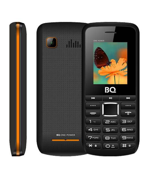 BQ  Мобильный телефон  1846 One Power чёрный+оранжевый
