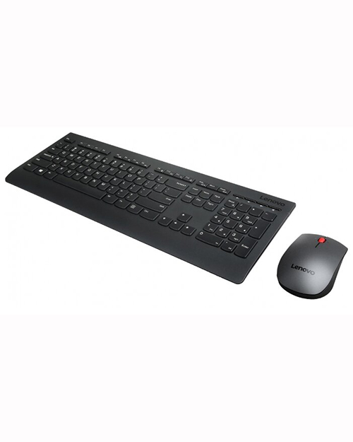 Клавиатура и мышь Lenovo Wireless Keyboard and Mouse Combo 4X30H56821 - фото 1