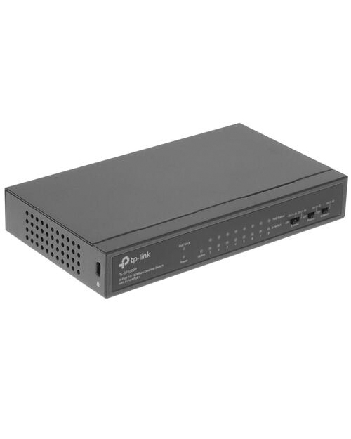 TP-Link   TL-SF1009P 9-портовый настольный 10/100 Мбит/с коммутатор с 8 портами PoE+