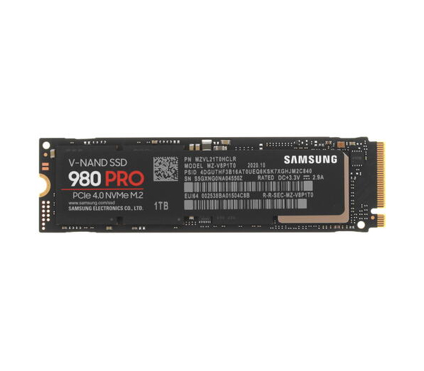 Samsung  Жесткий диск SSD  980 PRO 1000GB