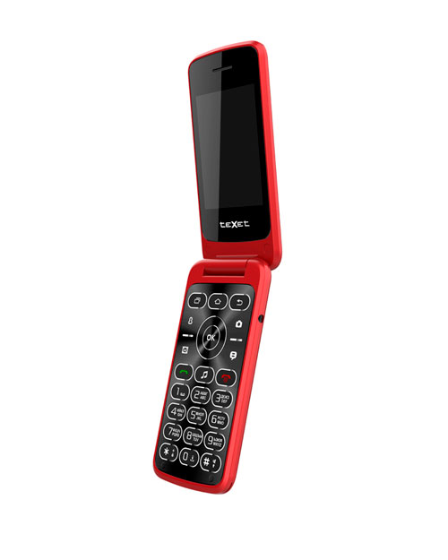 Мобильный телефон teXet TM-408 цвет красный - фото 2