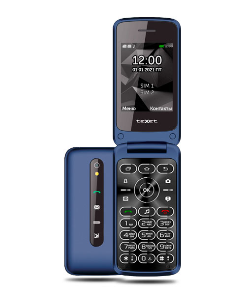 Texet  Мобильный телефон  TM-408 цвет синий