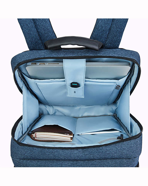 Рюкзак NINETYGO Classic Business Backpack dark blue - фото 2