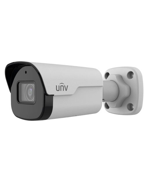 UNV IPC2125SB-ADF28KMC-I0 Видеокамера IP уличная цилиндрическая 5Мп, SmartИК 30м, 2.8m, микр/динамик - фото 1