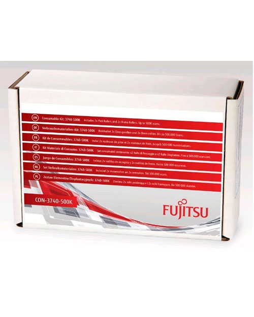 Fujitsu  Комплект запасных роликов для сканеров  CONSUMABLE KIT: 3740-500K